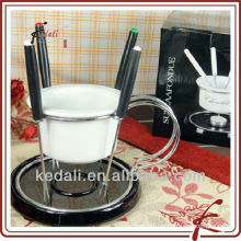 ceramic fondue fork set